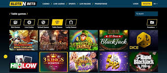 Casino SlotsNBets UK - A Premier Online Gaming Destination