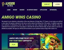 Explore the Exciting World of Table Games at Amigo Wins Casino 3